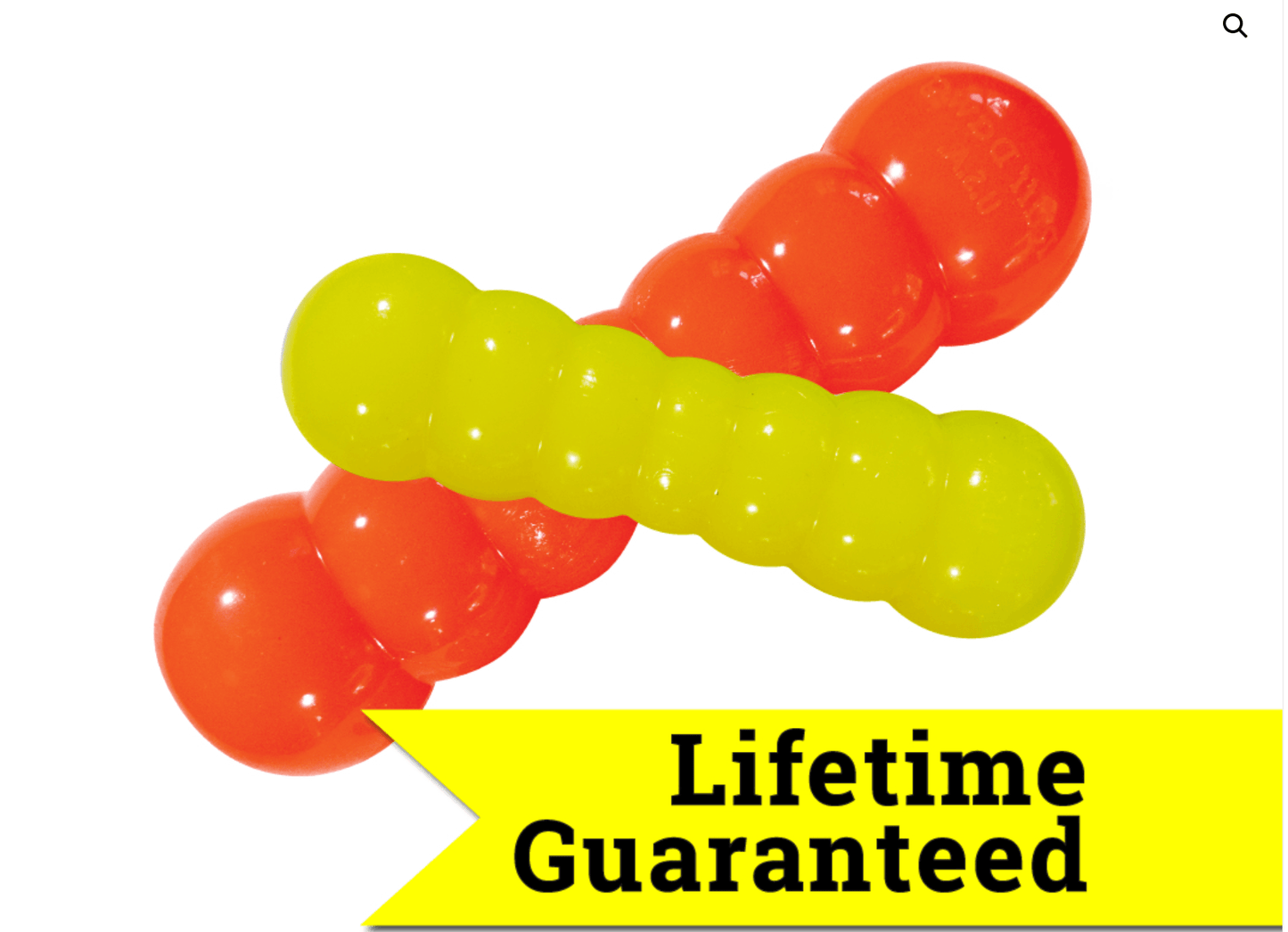 Indestructible Rubber Chew Dog Toy -RuffDawg-DawgBuster - Pals for Paws