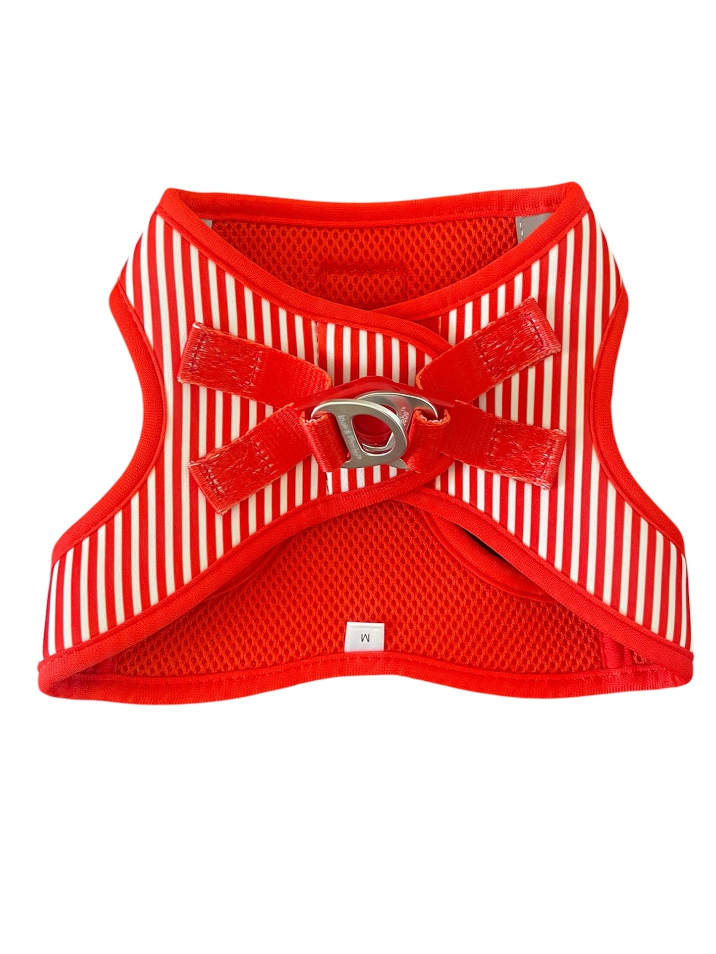 Step in dog harness - Click and walk harness- Red