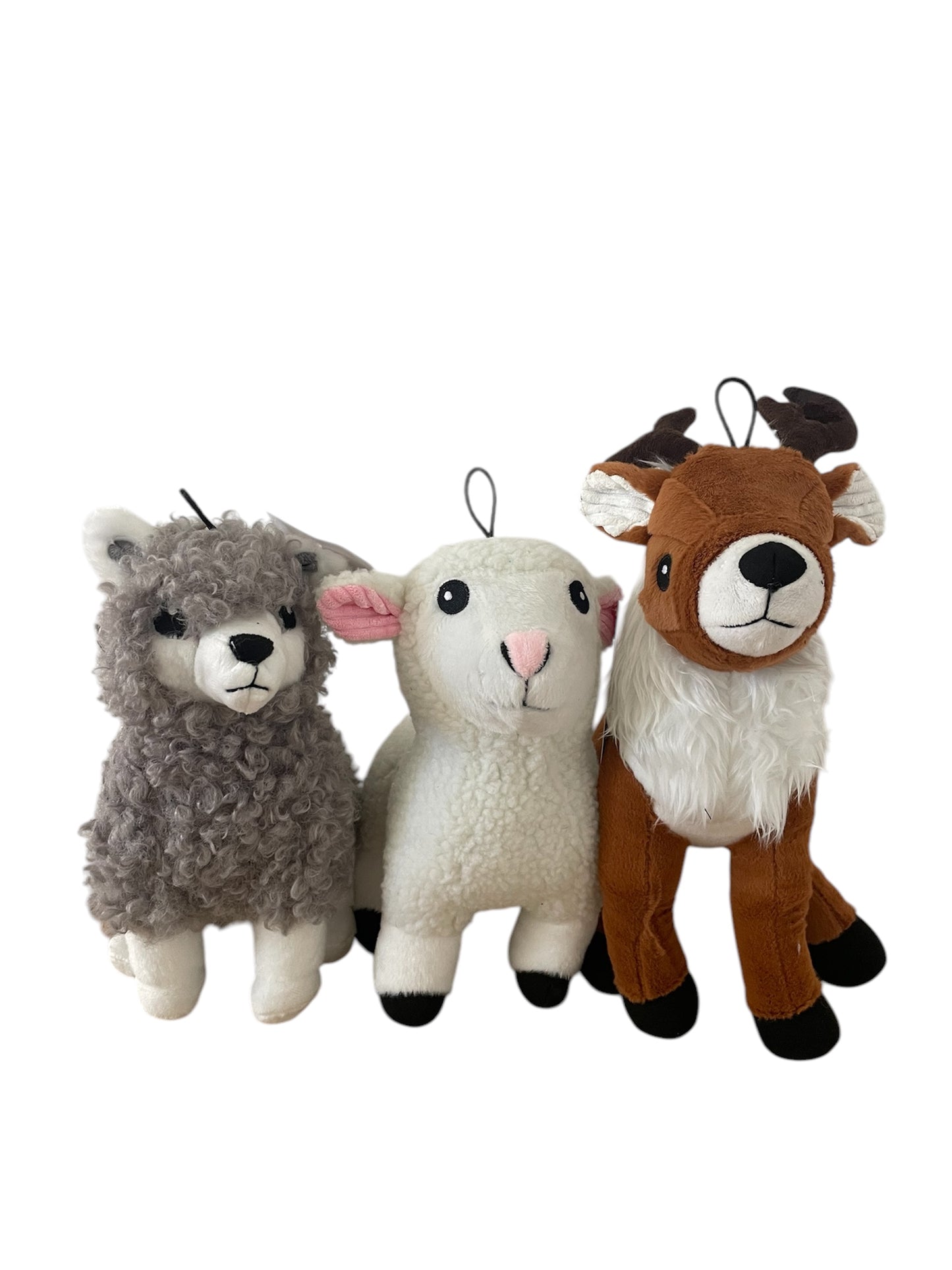 Alpaca - Soft plush dog toy- 2 toys in 1