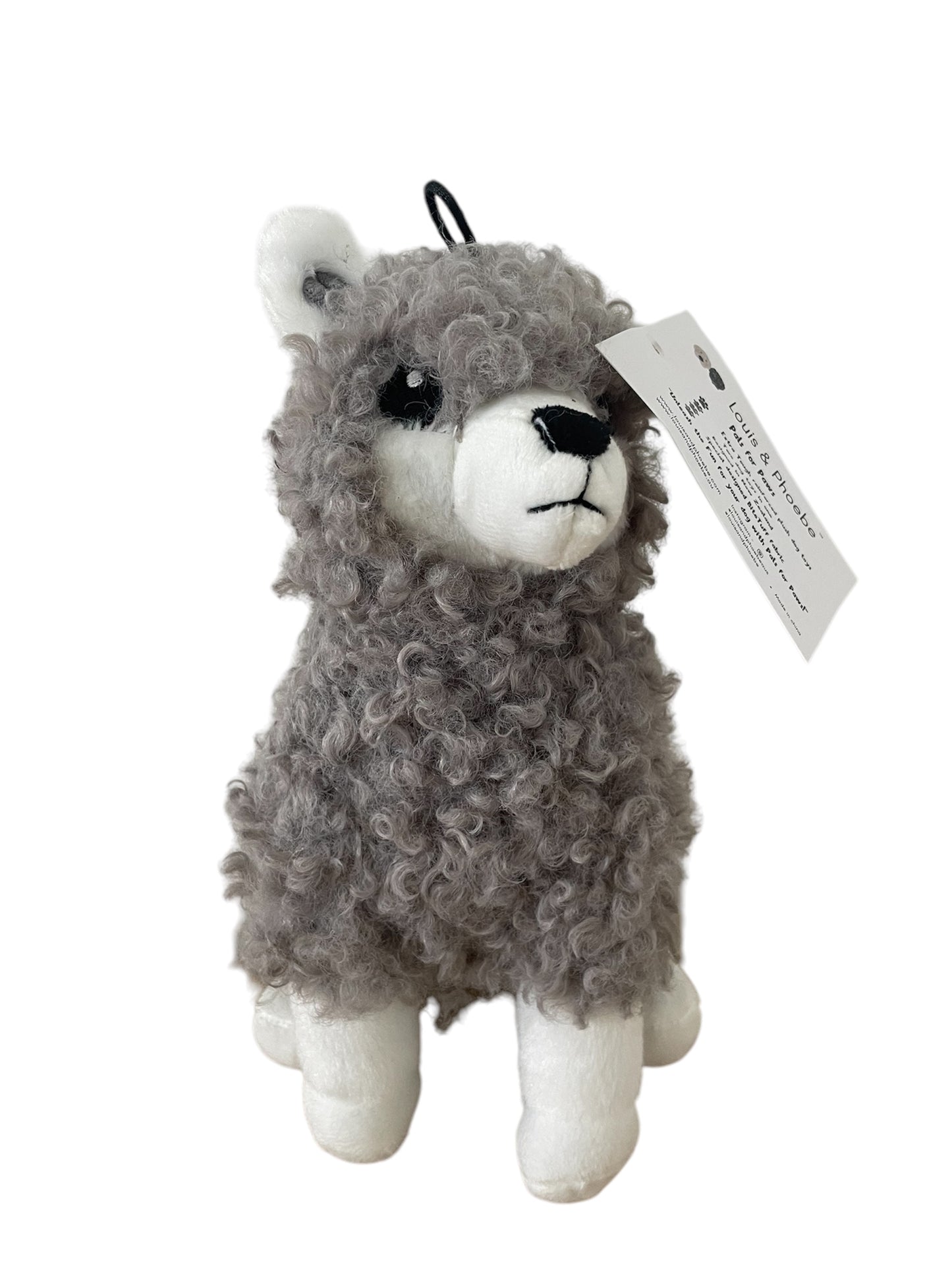 Alpaca - Soft plush dog toy- 2 toys in 1