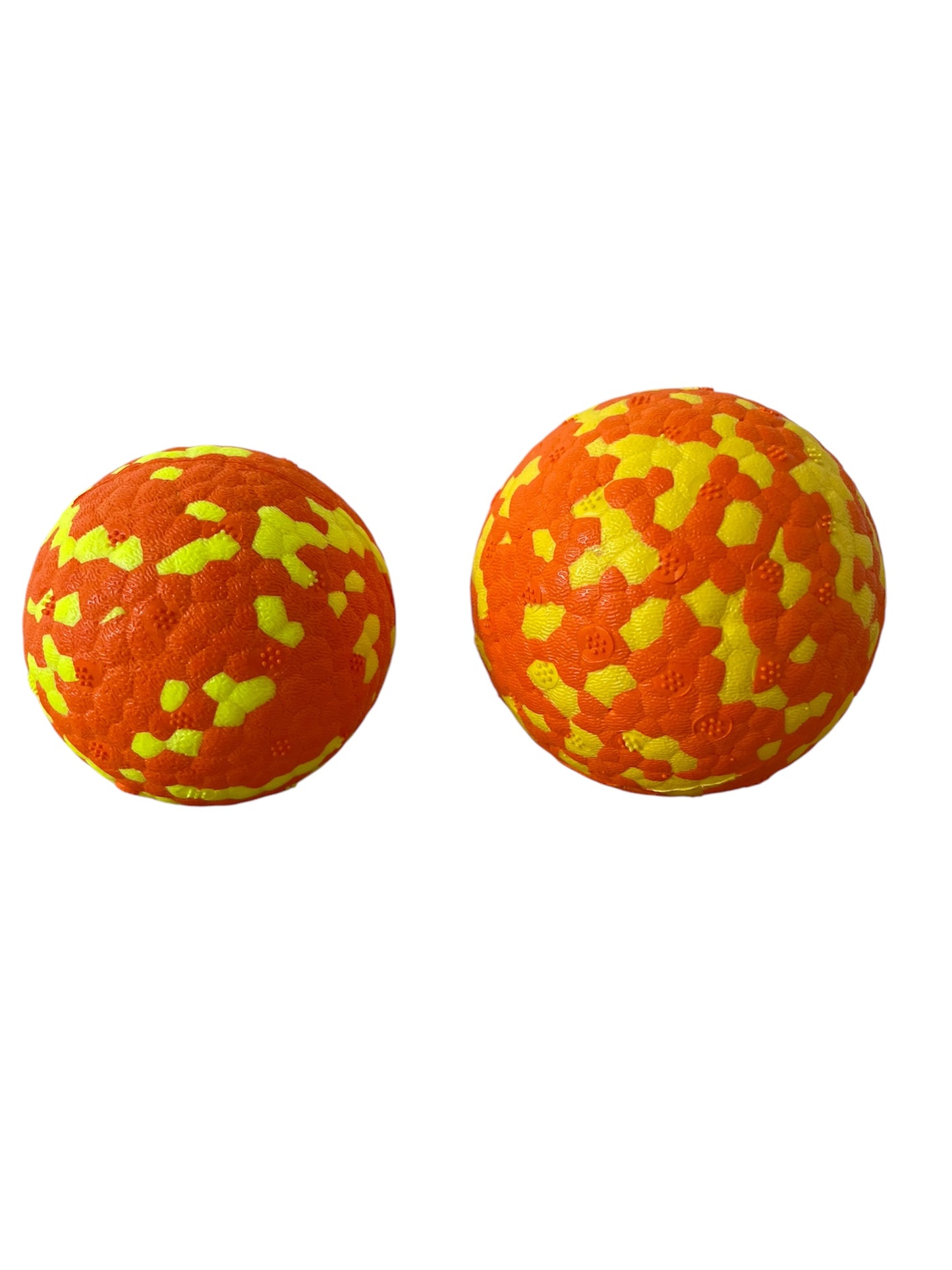 Pals for Paws- Dura Bite dog ball - Regular - 2.5inch Orange