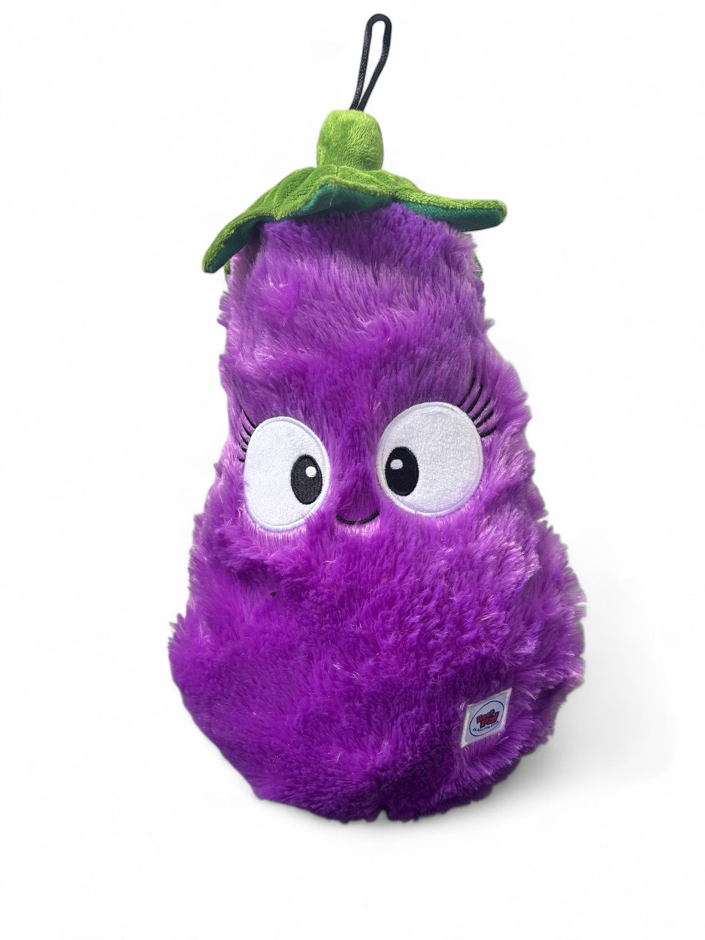 Plush dog toy- Eggwina Eggplant -Pals for Paws™