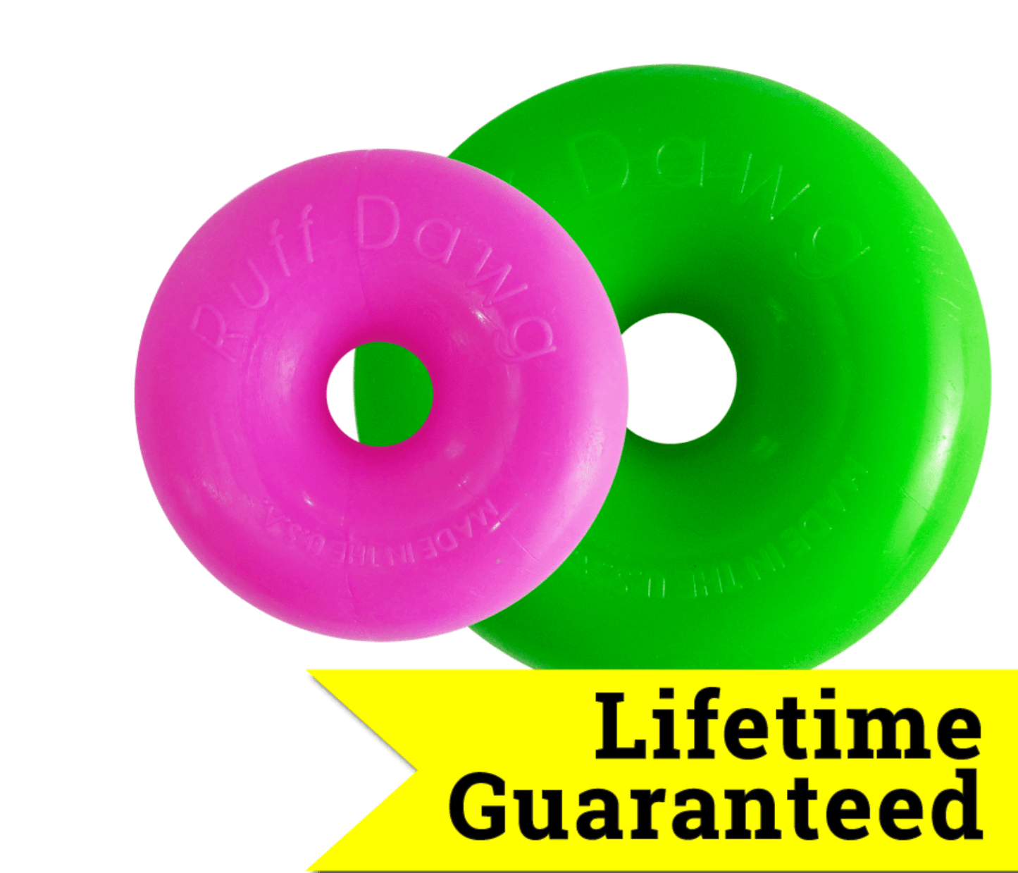 Indestructible Tough Dog Toy- RuffDawg- Dawgnut - Pals for Paws