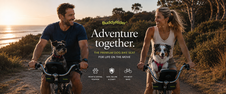 BuddyRider™ Dog Bike Seat