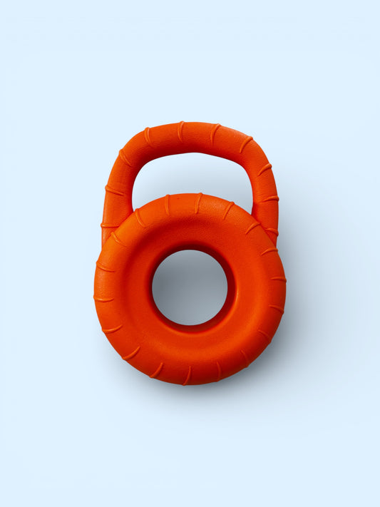 Kettle Bell Dog Tug toy