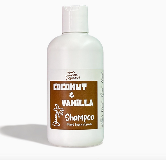 Coconut & Vanilla Dog Shampoo | Vegan | Sensitive Skin -250ml image 0