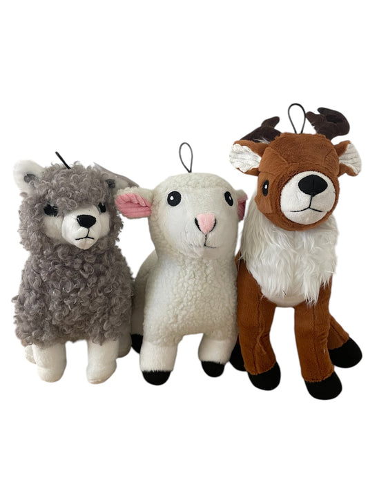 Plush soft dog toy bundle - 2 in 1 dog toy ( Hidden toy inside)