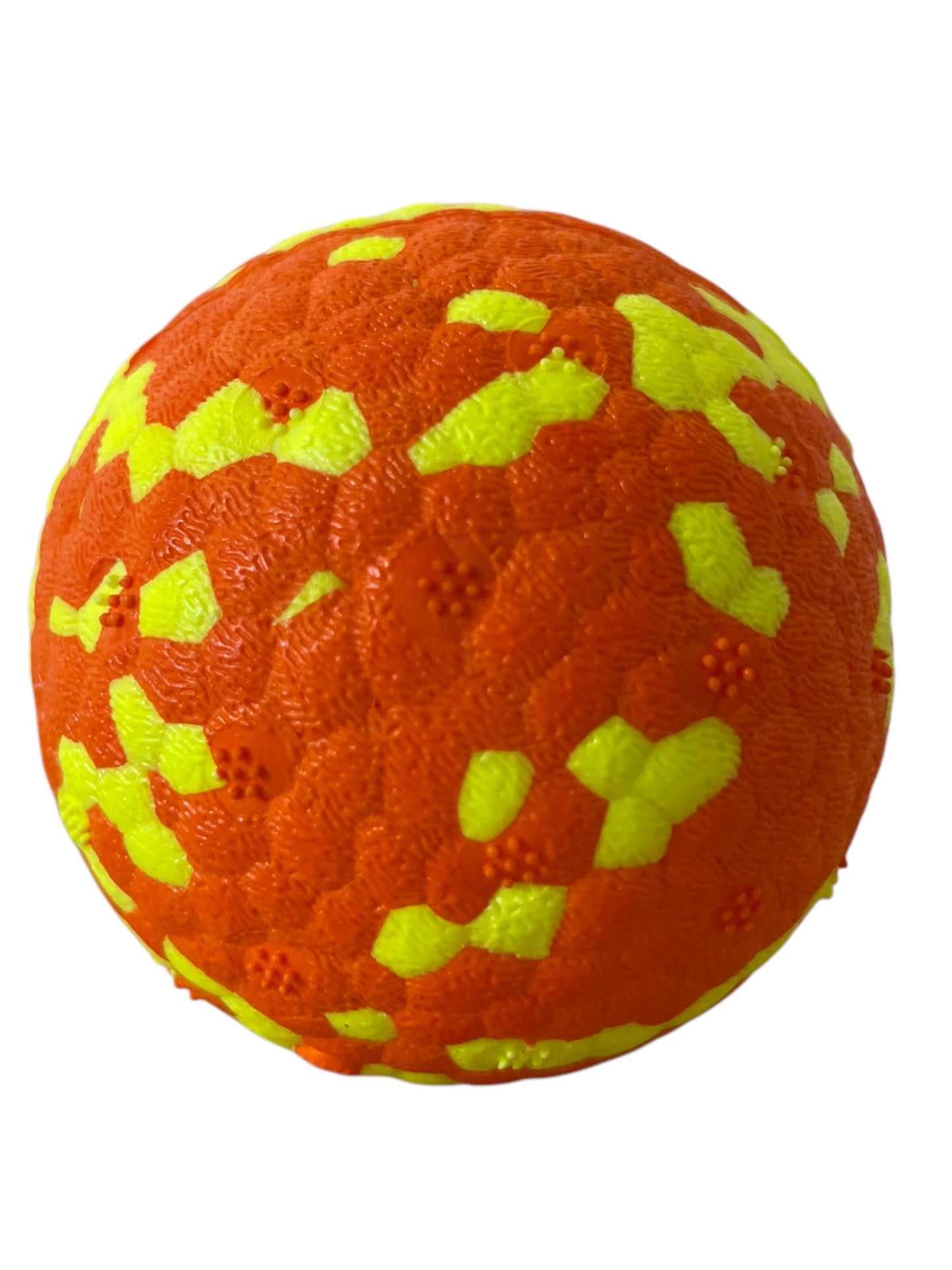 Pals for Paws- Dura Bite dog ball - Large- 3 Inch Orange
