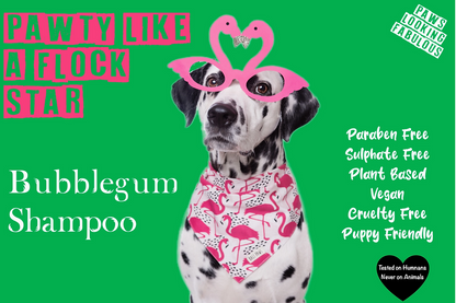 Flock Star Bubblegum Dog Shampoo | Sensitive Skin-250ml