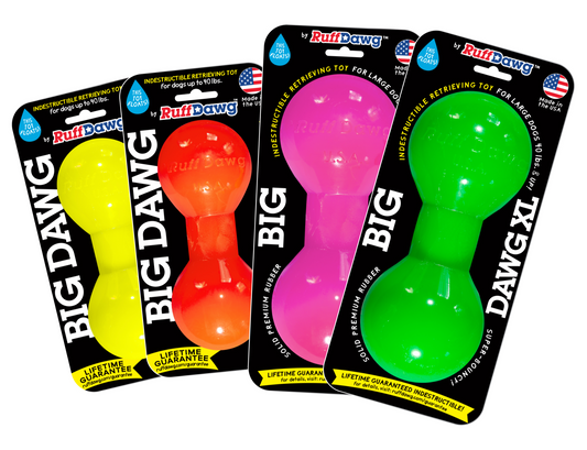 NEW COMING SOON - Indestructible rubber dog toy - BIG DAWG