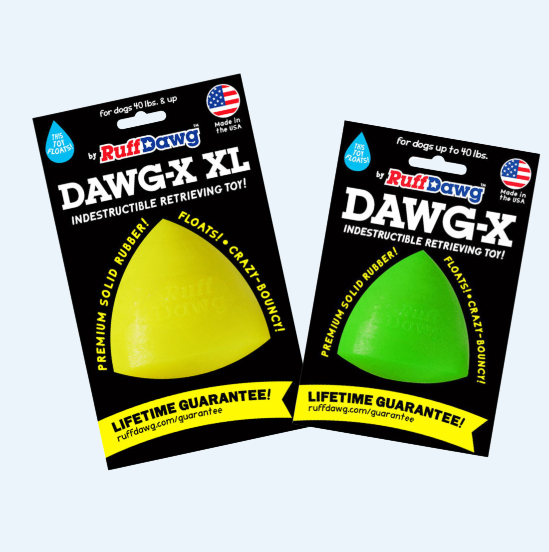 Tough Ruffdawg Rubber Dog To -DawgXtreme - Non toxic