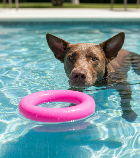 Ruffdawg- Dawg-Ring - Tough, Non Toxic,Floats & Lasts